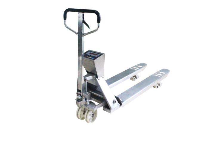 D-2 stainless steel pallet scale